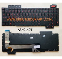 Asus Keyboard คีย์บอร์ด  FX503 FX503 FX503V FX503VM FX503VD FX63 FX63V FX63V  ภาษาไทย อังกฤษ   รบกวนแกะเทียบสายแพก่อนสั่งซื้อนะครับ